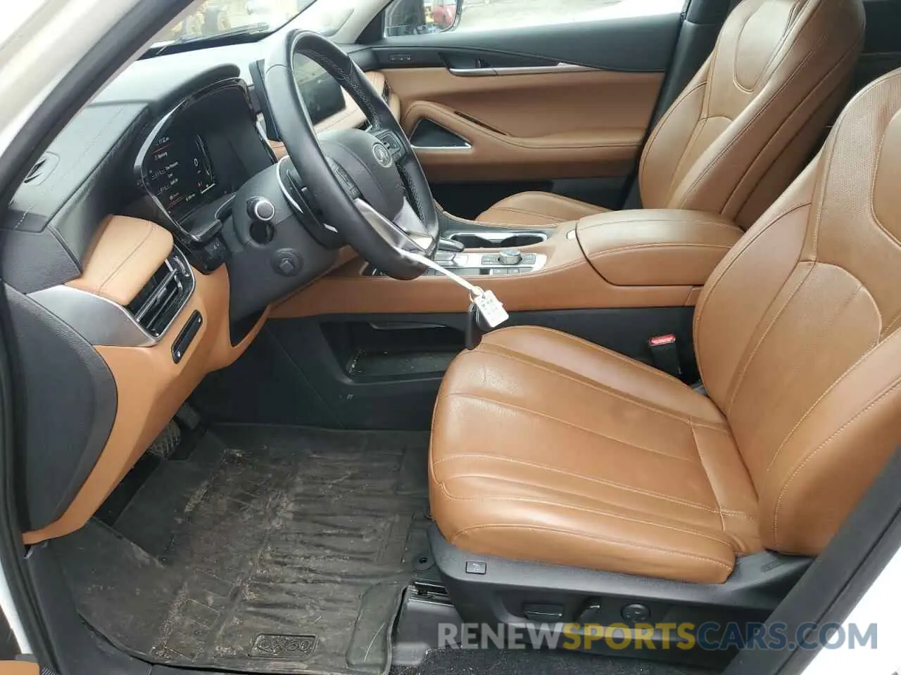 7 Photograph of a damaged car 5N1DL1GS0NC333368 INFINITI QX60 SENSO 2022