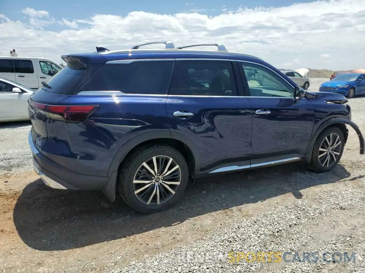 3 Photograph of a damaged car 5N1DL1GS1NC333475 INFINITI QX60 SENSO 2022
