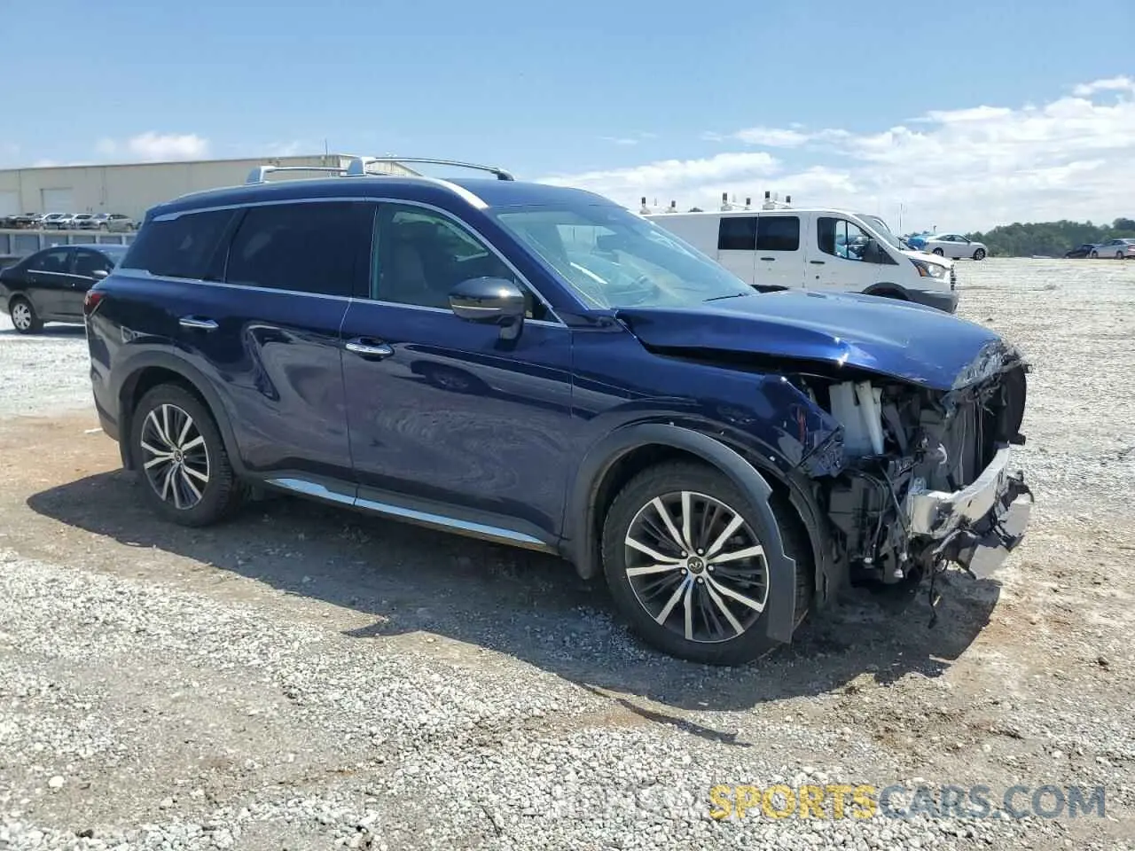 4 Photograph of a damaged car 5N1DL1GS1NC333475 INFINITI QX60 SENSO 2022