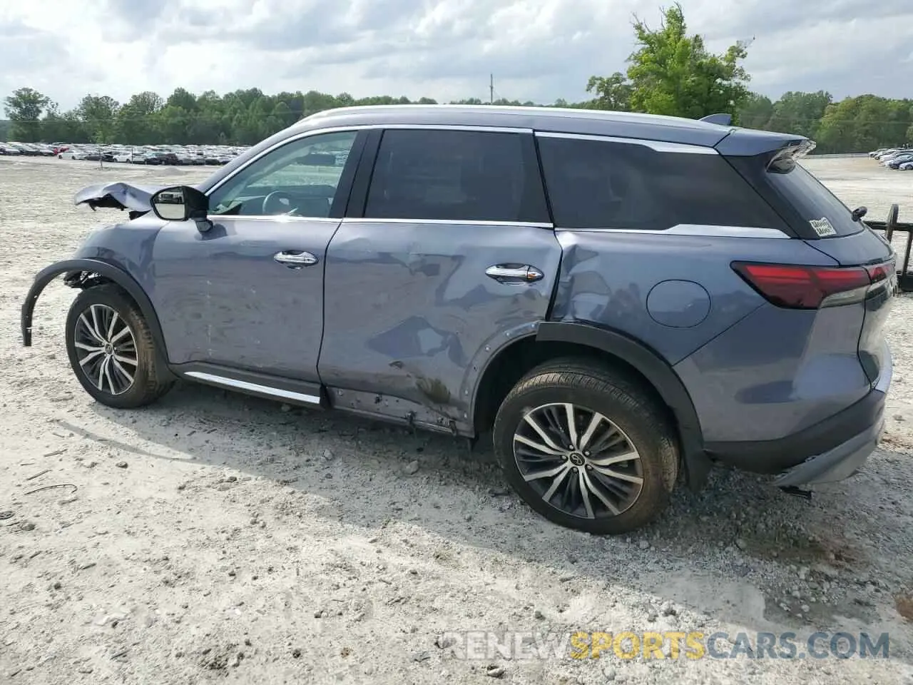 2 Photograph of a damaged car 5N1DL1GRXPC345351 INFINITI QX60 SENSO 2023