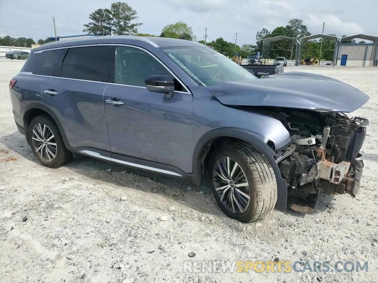 4 Photograph of a damaged car 5N1DL1GRXPC345351 INFINITI QX60 SENSO 2023