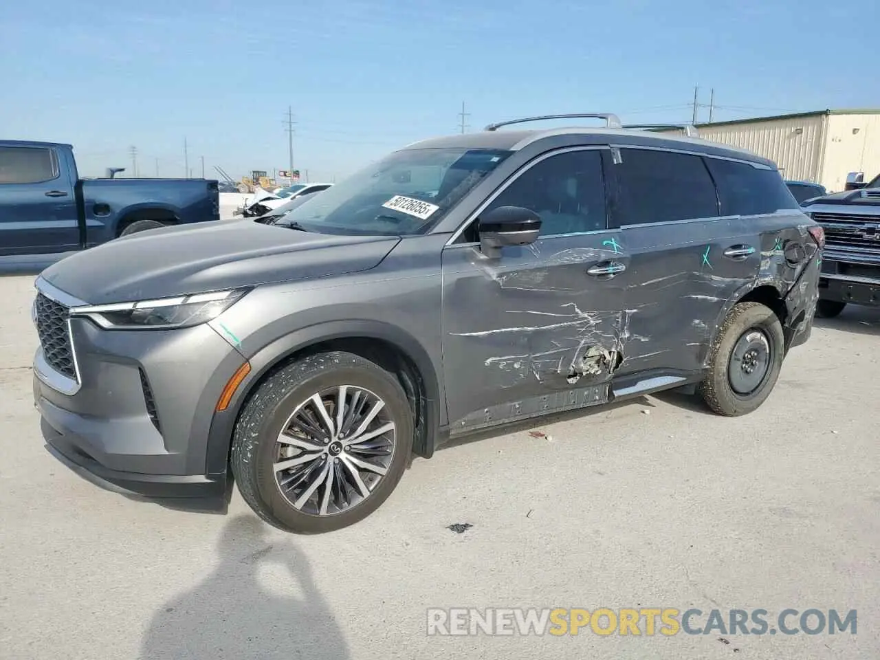 1 Photograph of a damaged car 5N1DL1GS6PC331997 INFINITI QX60 SENSO 2023