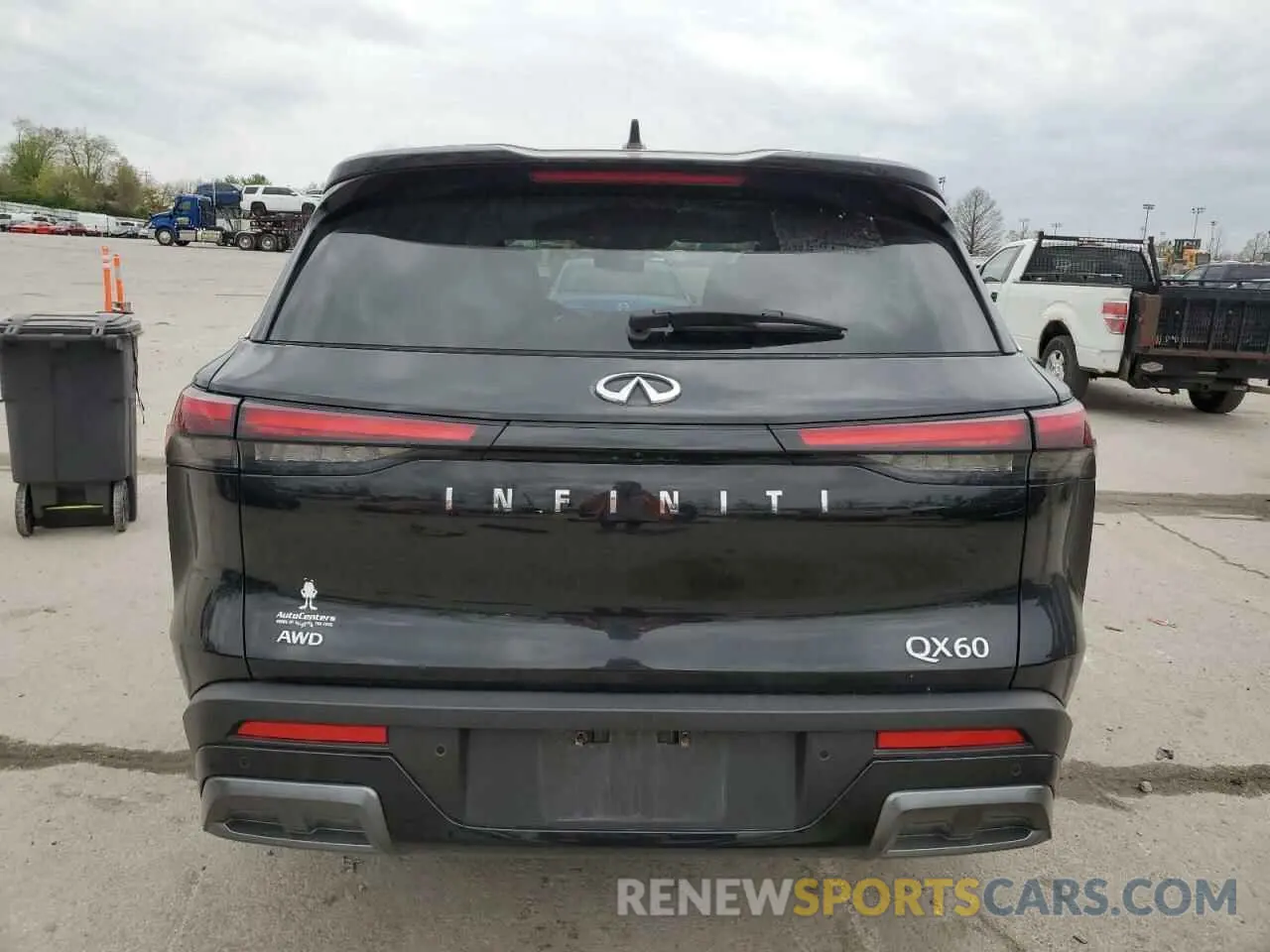 6 Photograph of a damaged car 5N1DL1GS6PC346385 INFINITI QX60 SENSO 2023