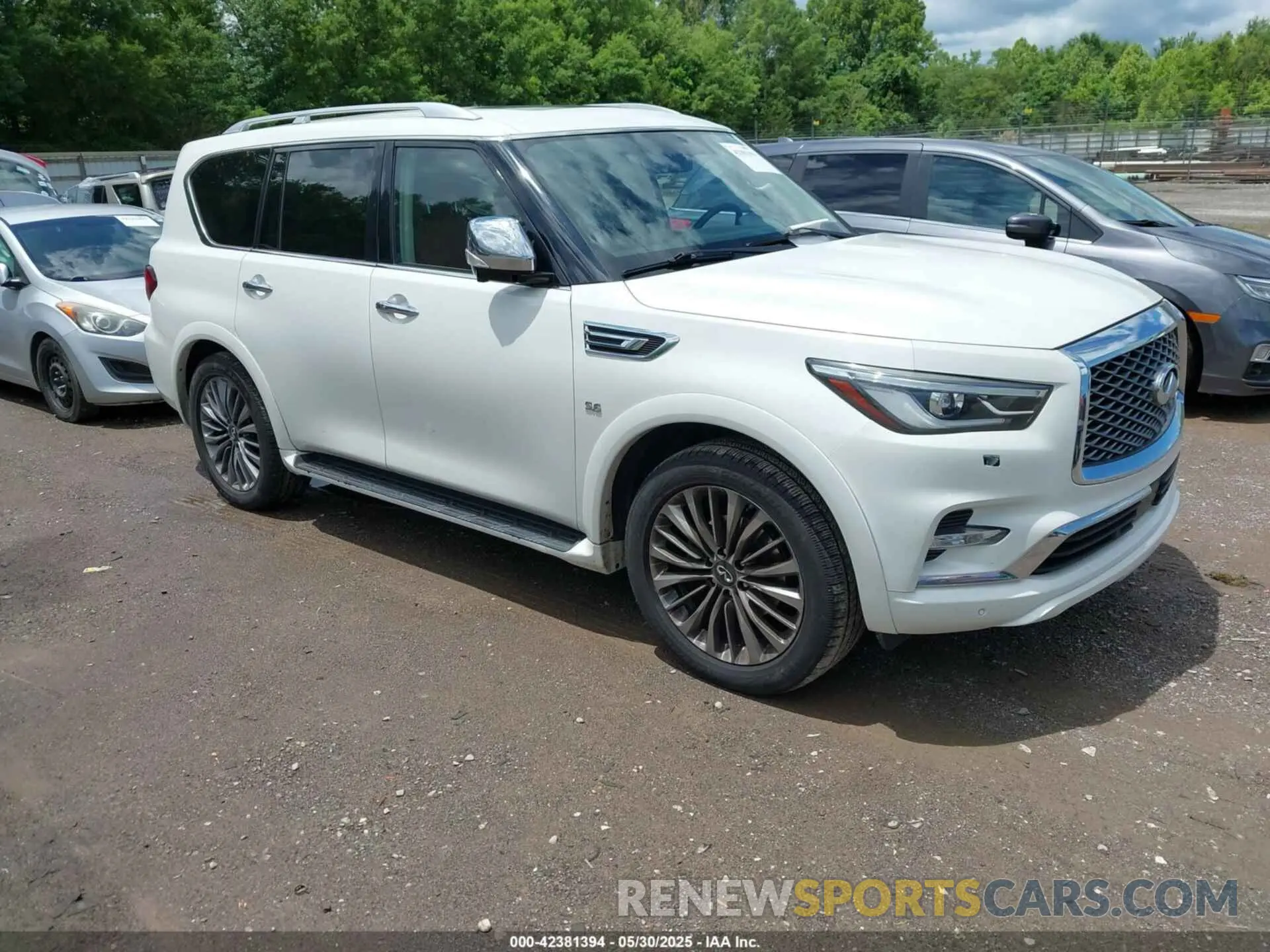 1 Photograph of a damaged car JN8AZ2NC1K9460151 INFINITI QX80 2019