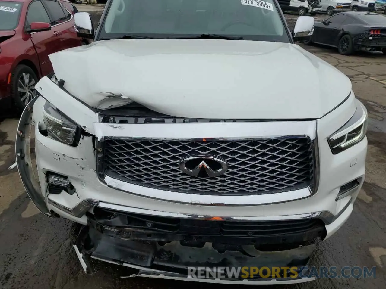 12 Photograph of a damaged car JN8AZ2NC1K9460750 INFINITI QX80 2019