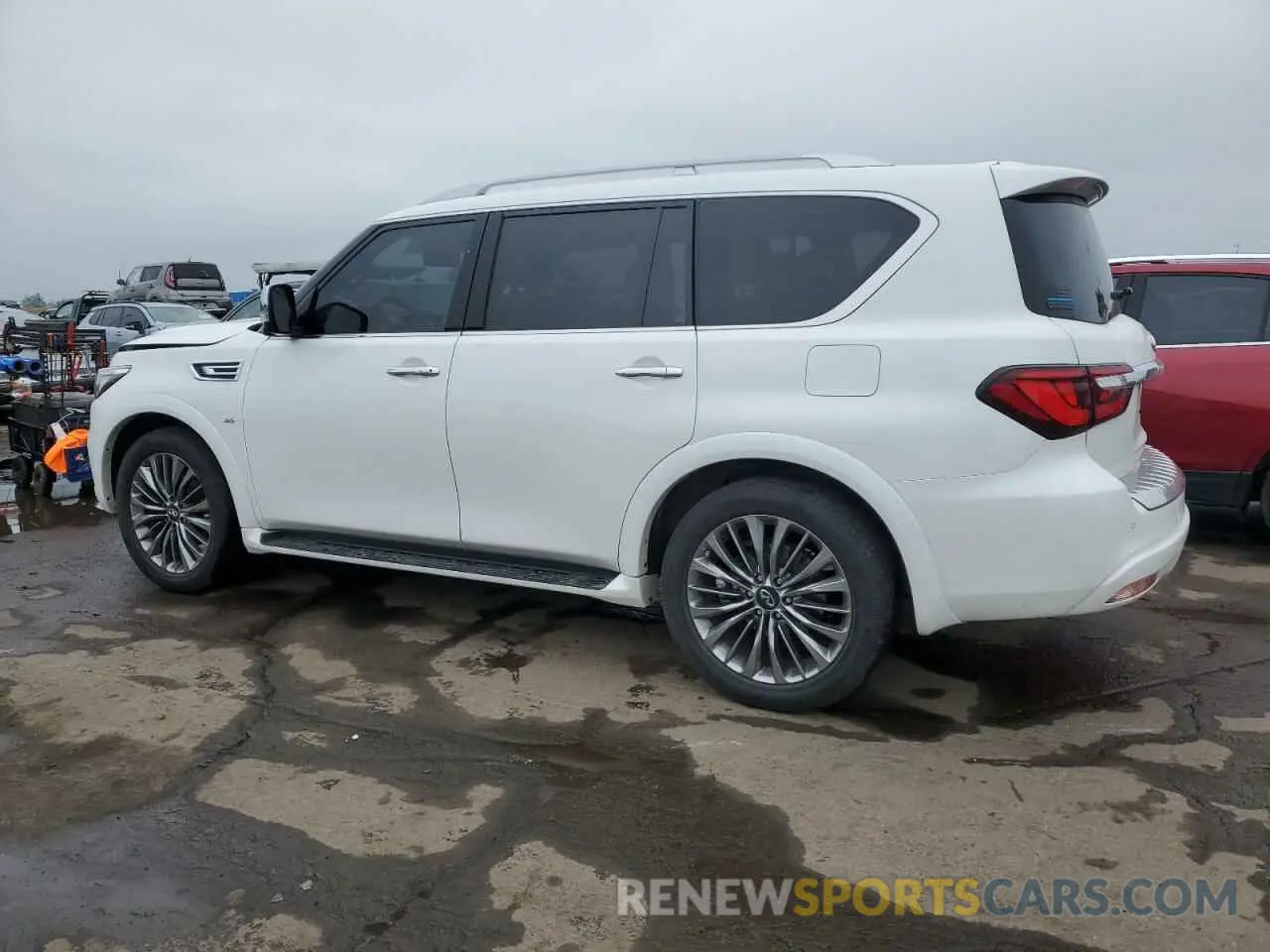 2 Photograph of a damaged car JN8AZ2NC1K9460750 INFINITI QX80 2019