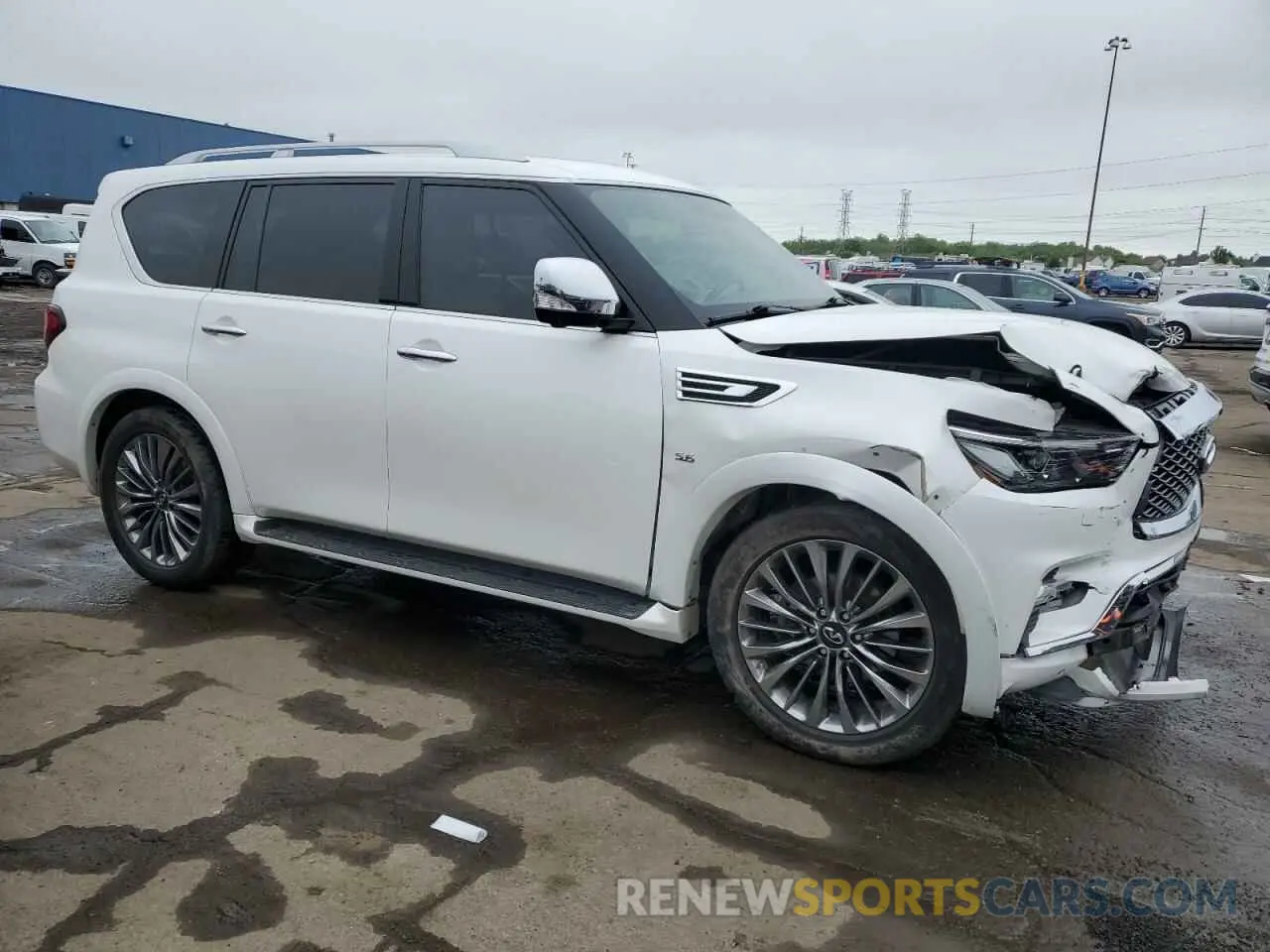 4 Photograph of a damaged car JN8AZ2NC1K9460750 INFINITI QX80 2019