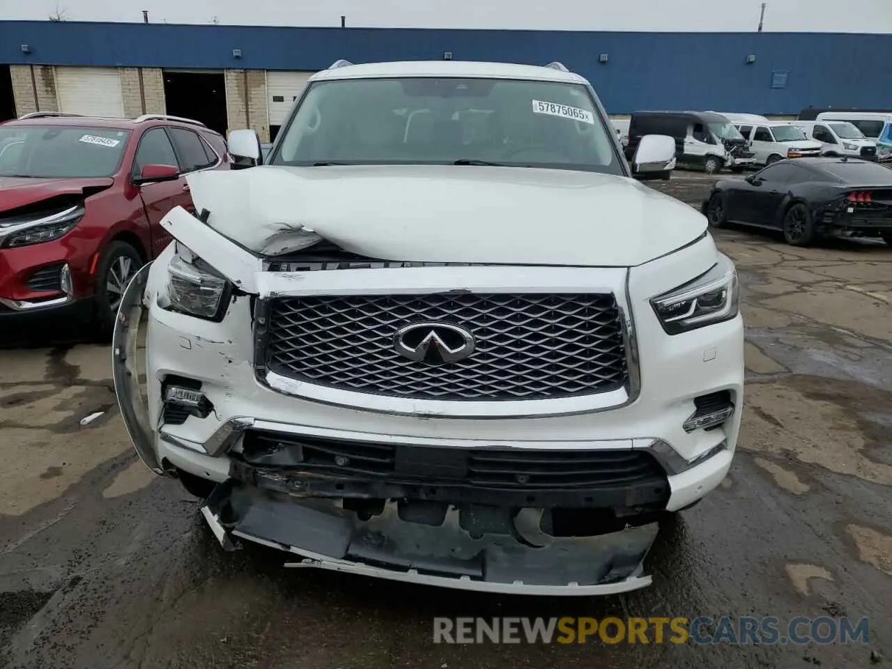 5 Photograph of a damaged car JN8AZ2NC1K9460750 INFINITI QX80 2019