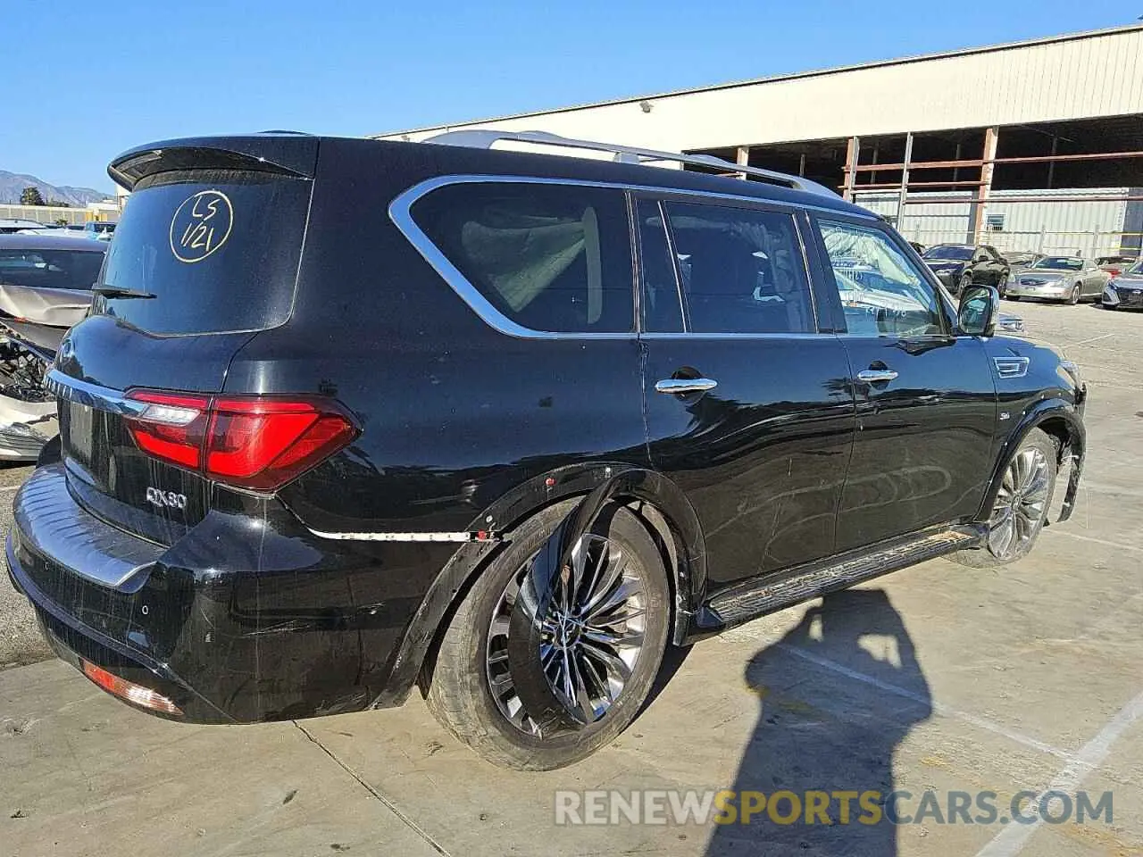 3 Photograph of a damaged car JN8AZ2NC2K9460207 INFINITI QX80 2019