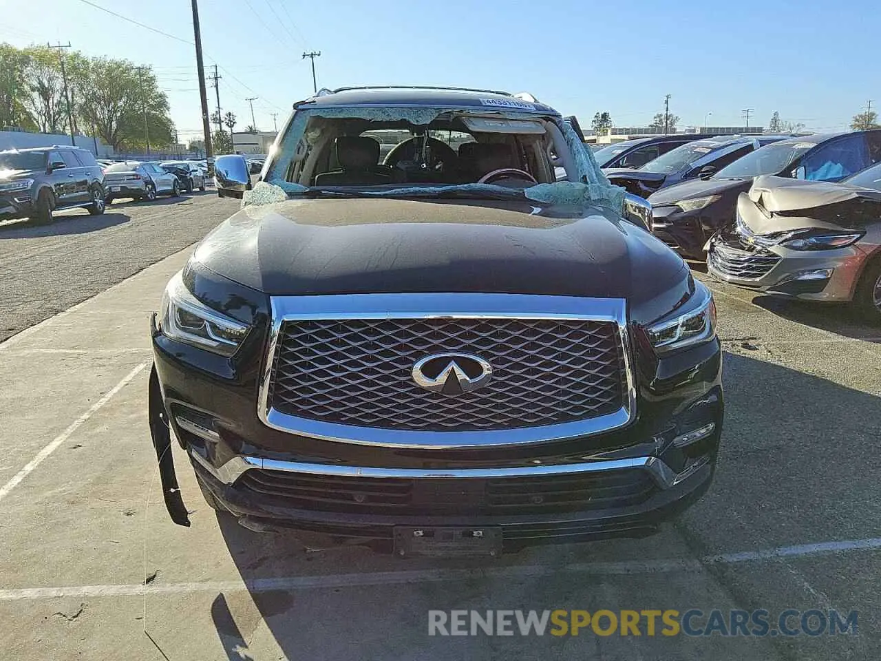 5 Photograph of a damaged car JN8AZ2NC2K9460207 INFINITI QX80 2019