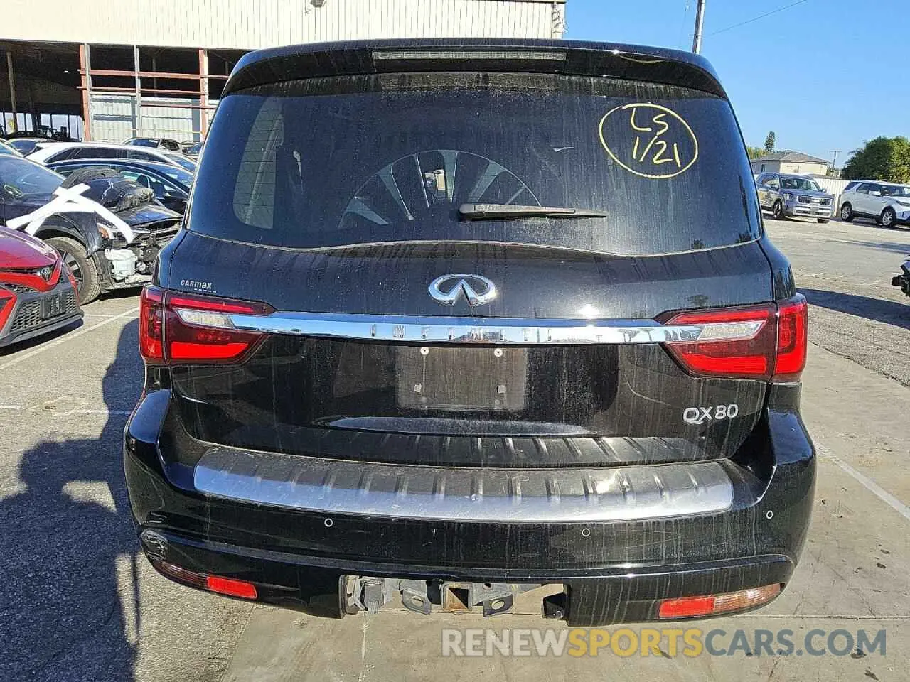 6 Photograph of a damaged car JN8AZ2NC2K9460207 INFINITI QX80 2019