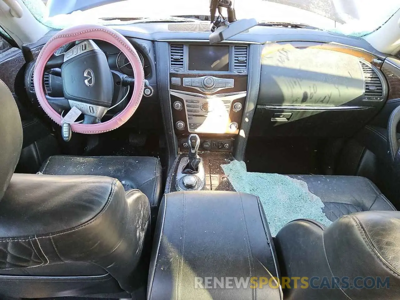 8 Photograph of a damaged car JN8AZ2NC2K9460207 INFINITI QX80 2019