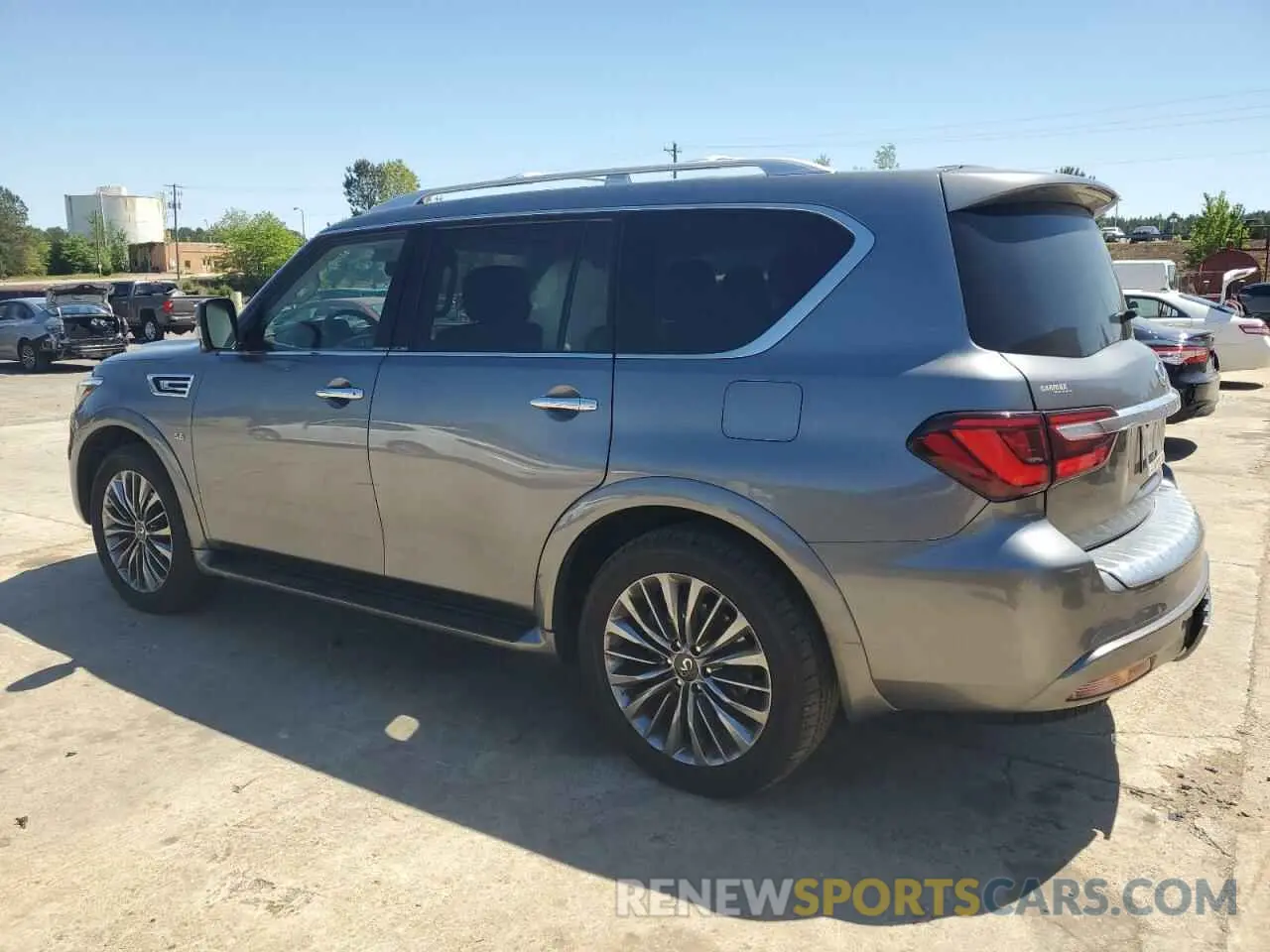 2 Photograph of a damaged car JN8AZ2NC4K9460161 INFINITI QX80 2019