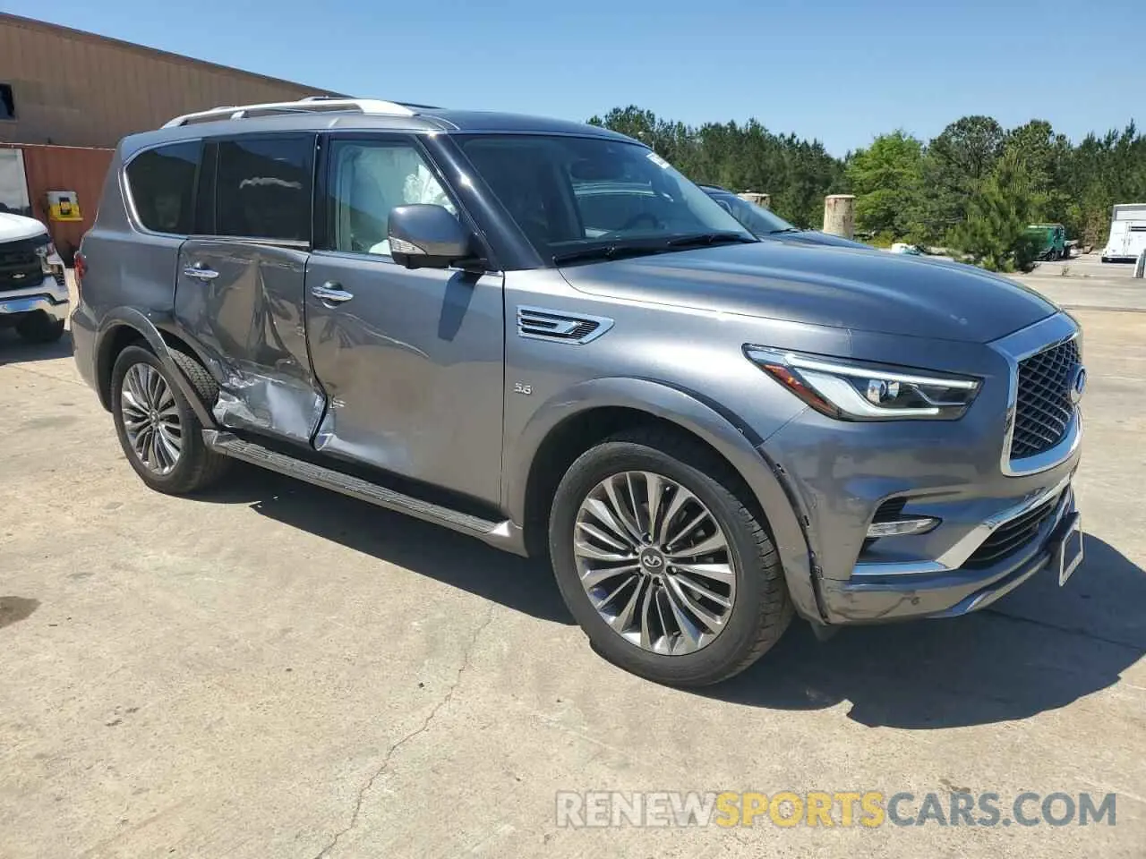 4 Photograph of a damaged car JN8AZ2NC4K9460161 INFINITI QX80 2019