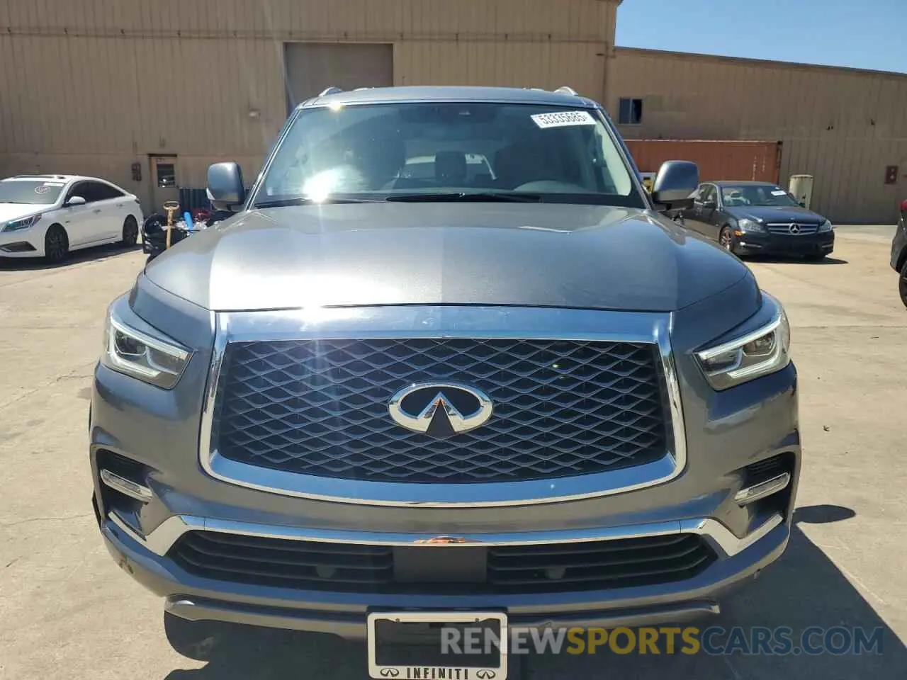 5 Photograph of a damaged car JN8AZ2NC4K9460161 INFINITI QX80 2019