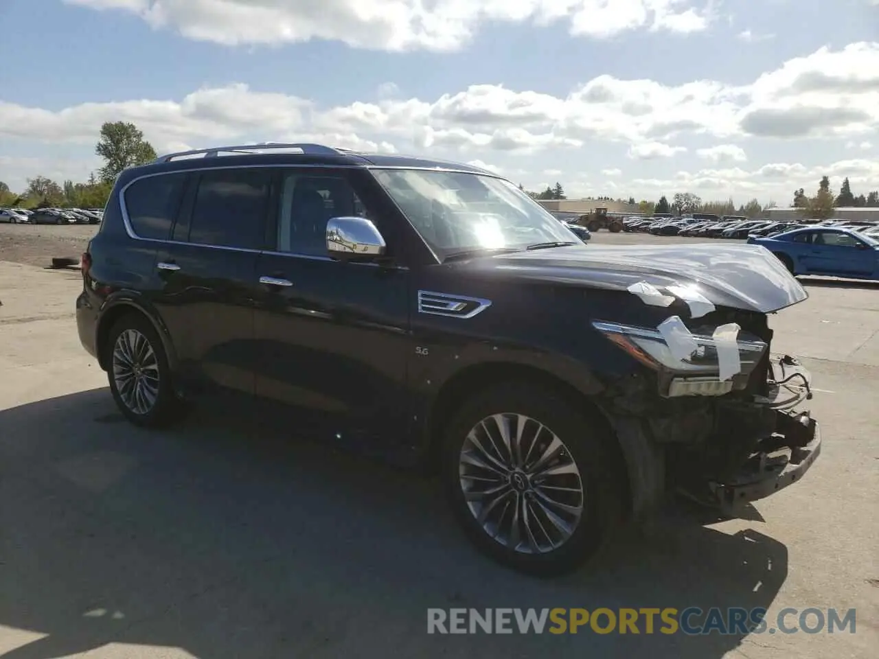 4 Photograph of a damaged car JN8AZ2NC6K9461215 INFINITI QX80 2019