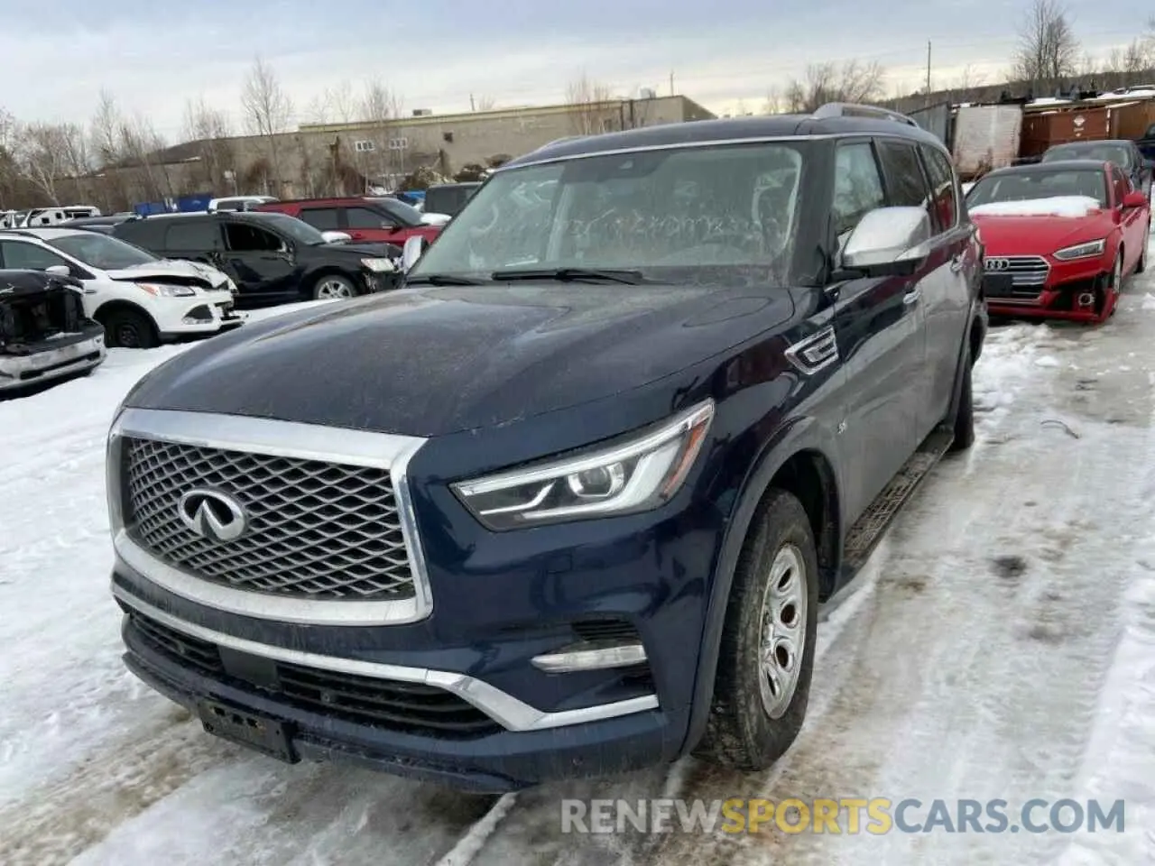 1 Photograph of a damaged car JN8AZ2NC8K9460017 INFINITI QX80 2019