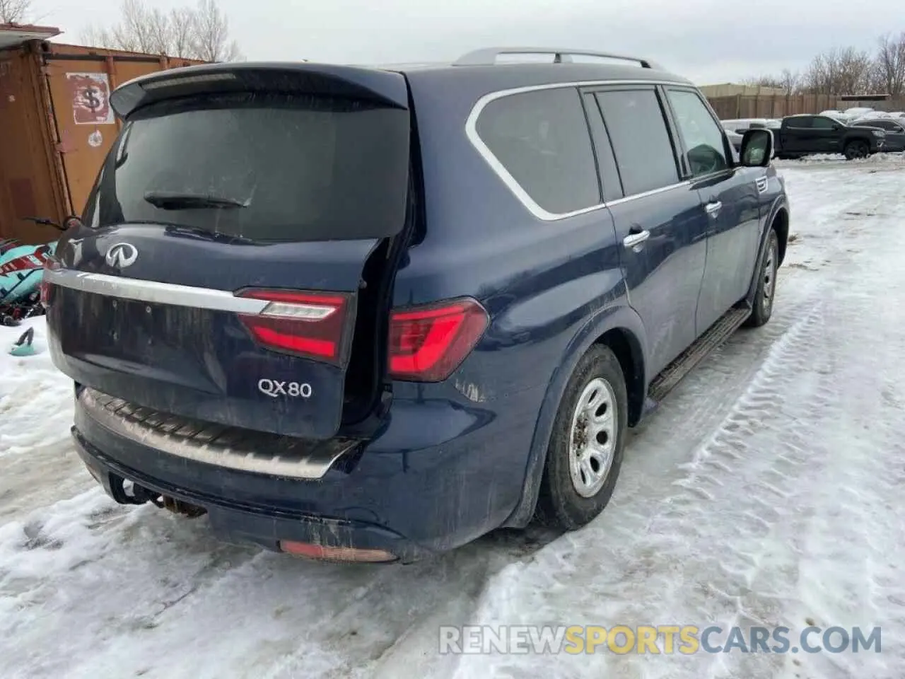 3 Photograph of a damaged car JN8AZ2NC8K9460017 INFINITI QX80 2019