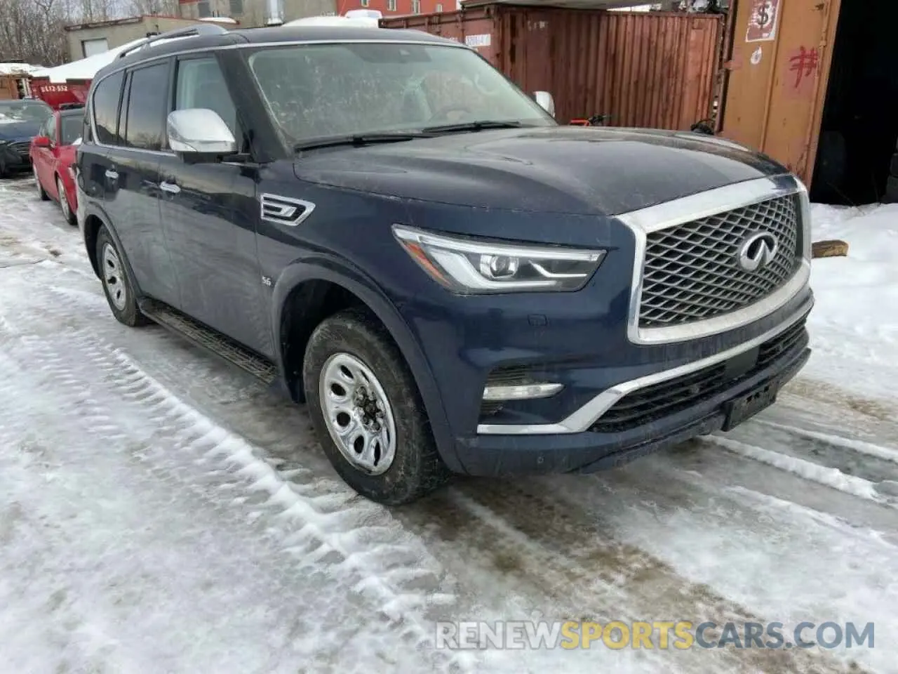 4 Photograph of a damaged car JN8AZ2NC8K9460017 INFINITI QX80 2019