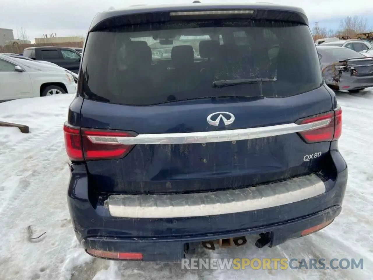 6 Photograph of a damaged car JN8AZ2NC8K9460017 INFINITI QX80 2019