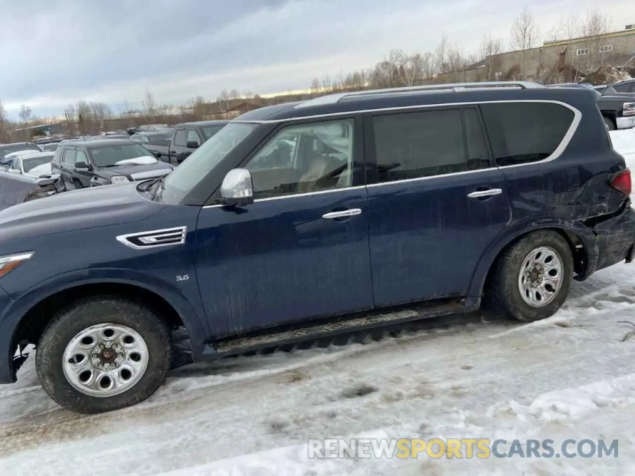 7 Photograph of a damaged car JN8AZ2NC8K9460017 INFINITI QX80 2019