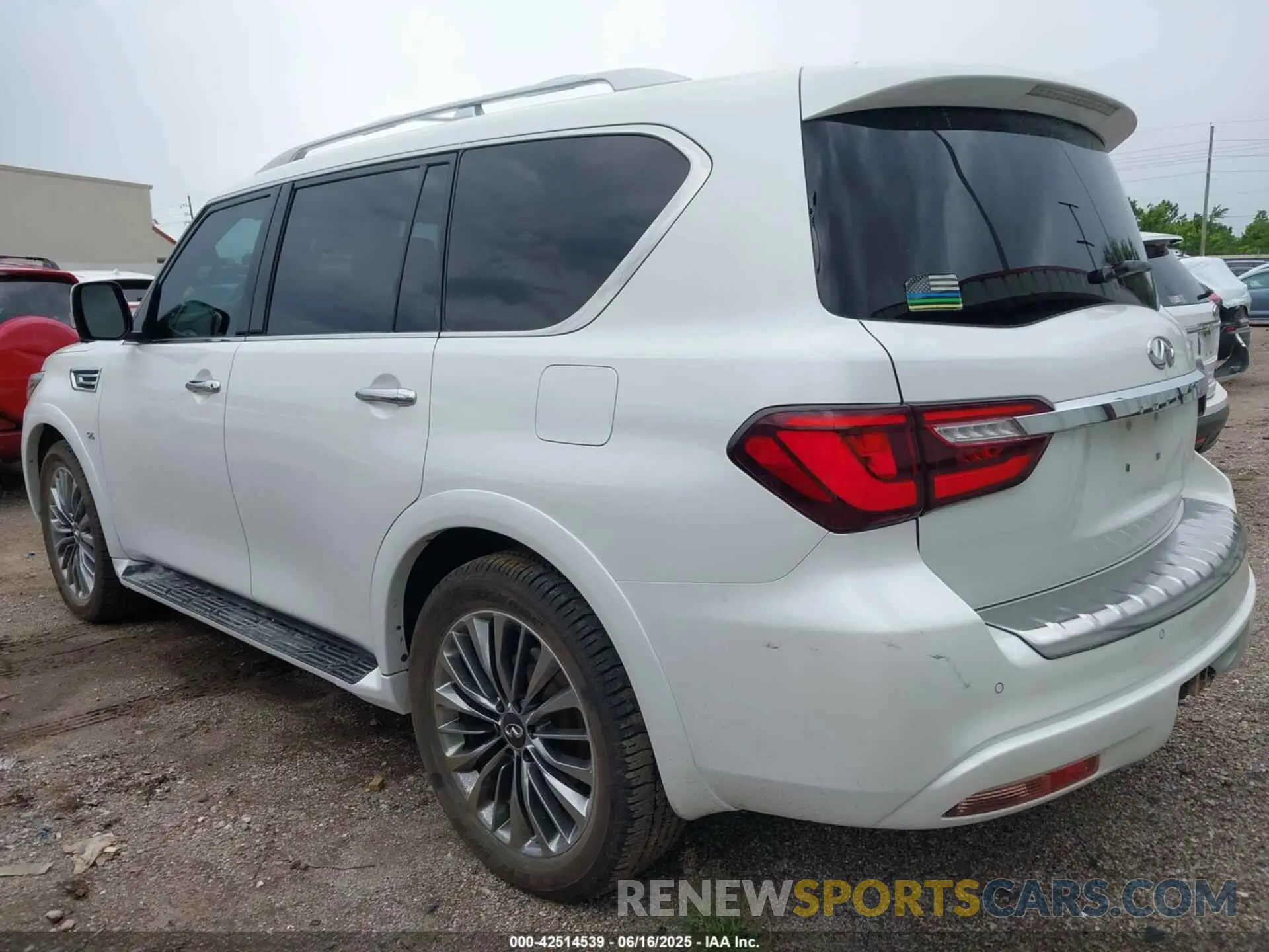 3 Photograph of a damaged car JN8AZ2ND2K9850281 INFINITI QX80 2019