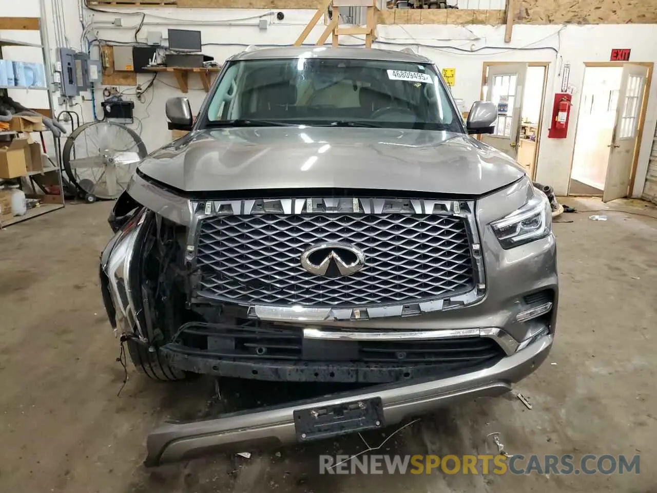 5 Photograph of a damaged car JN8AZ2NE0K9227007 INFINITI QX80 2019