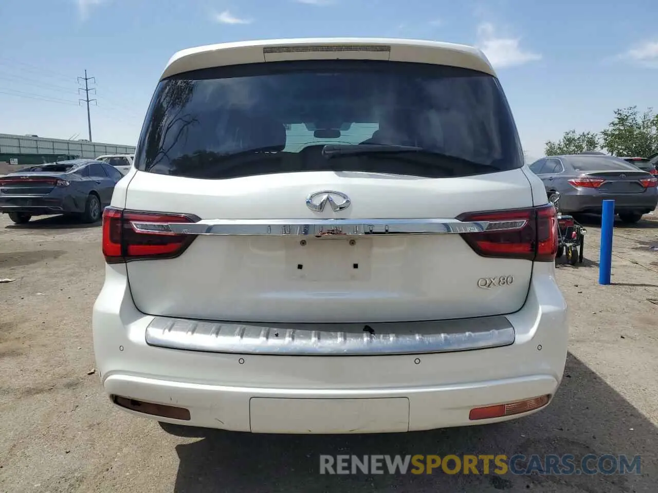 6 Photograph of a damaged car JN8AZ2NE0K9232899 INFINITI QX80 2019