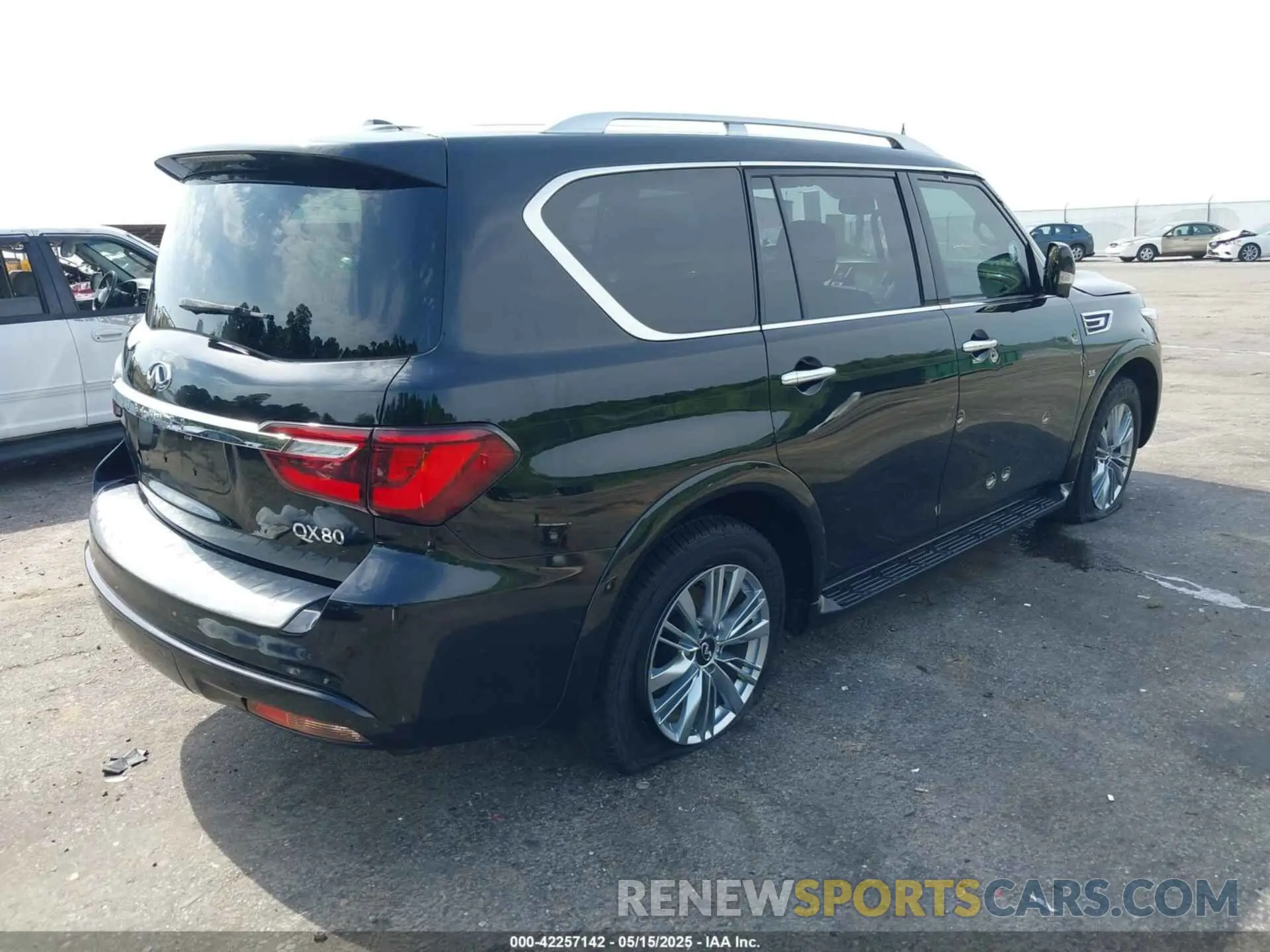 4 Photograph of a damaged car JN8AZ2NE0K9232997 INFINITI QX80 2019