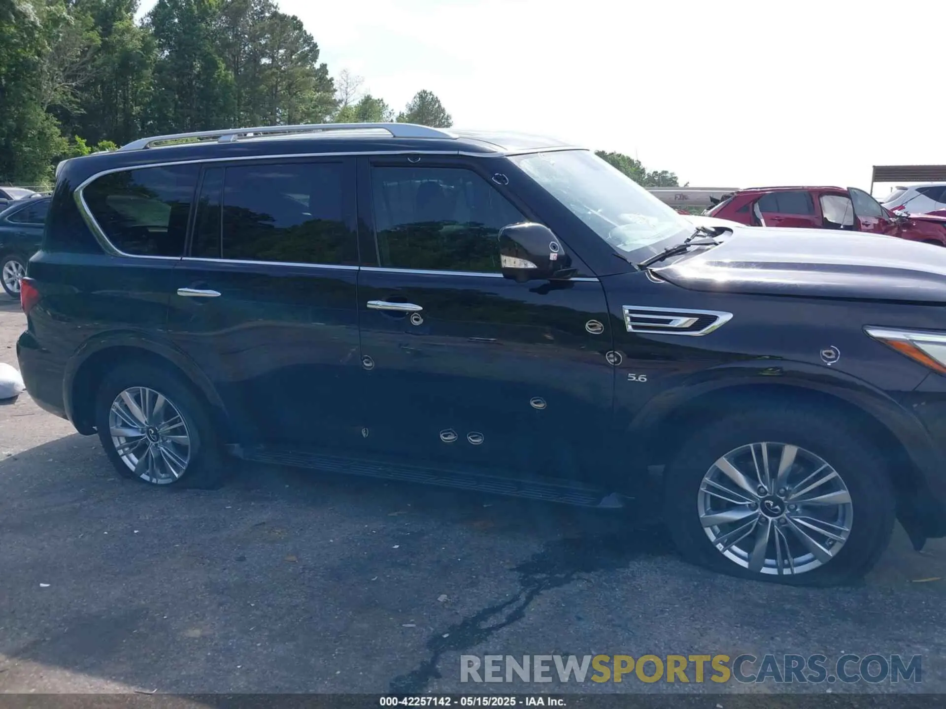 6 Photograph of a damaged car JN8AZ2NE0K9232997 INFINITI QX80 2019