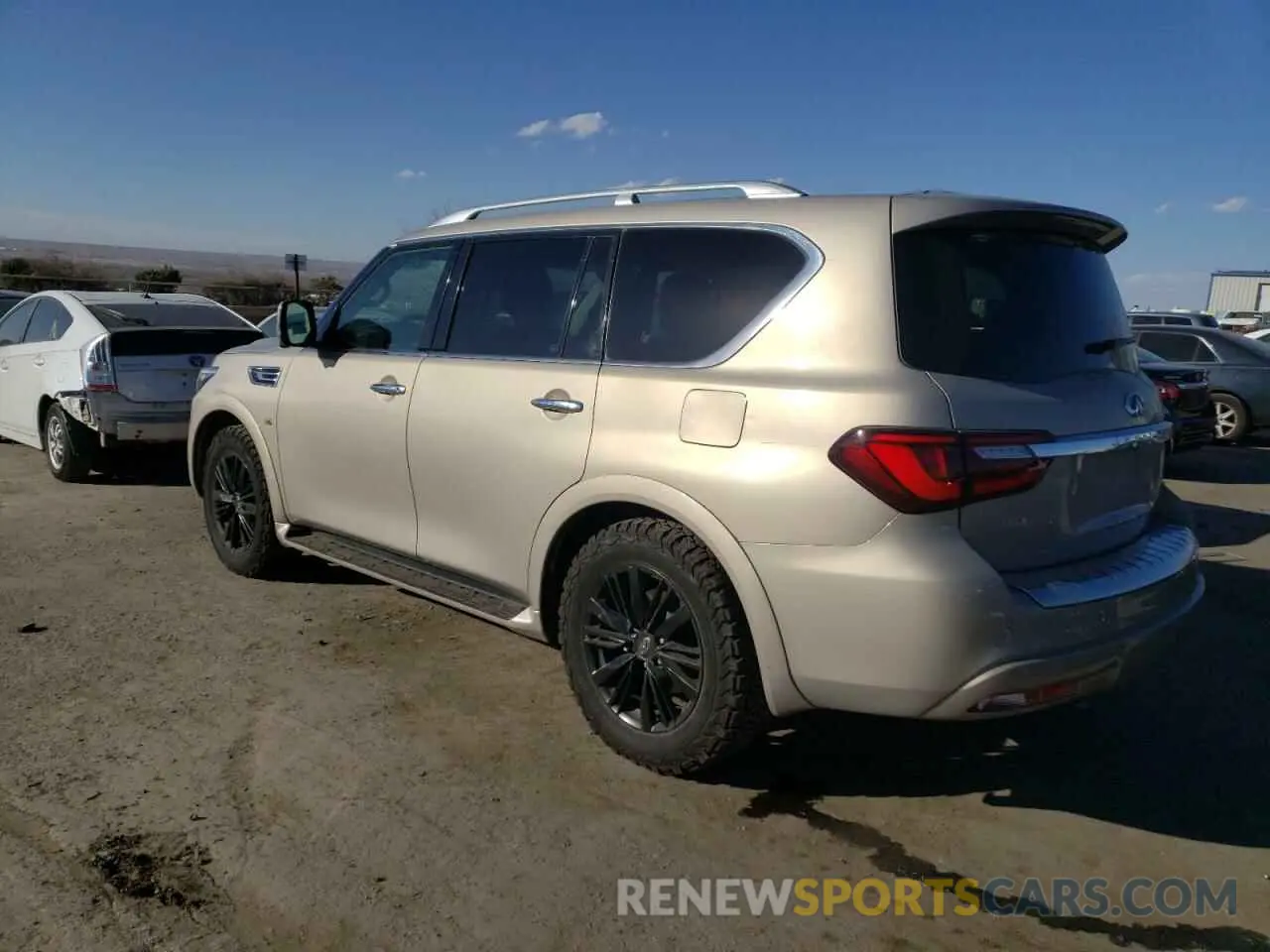 2 Photograph of a damaged car JN8AZ2NE0K9234667 INFINITI QX80 2019