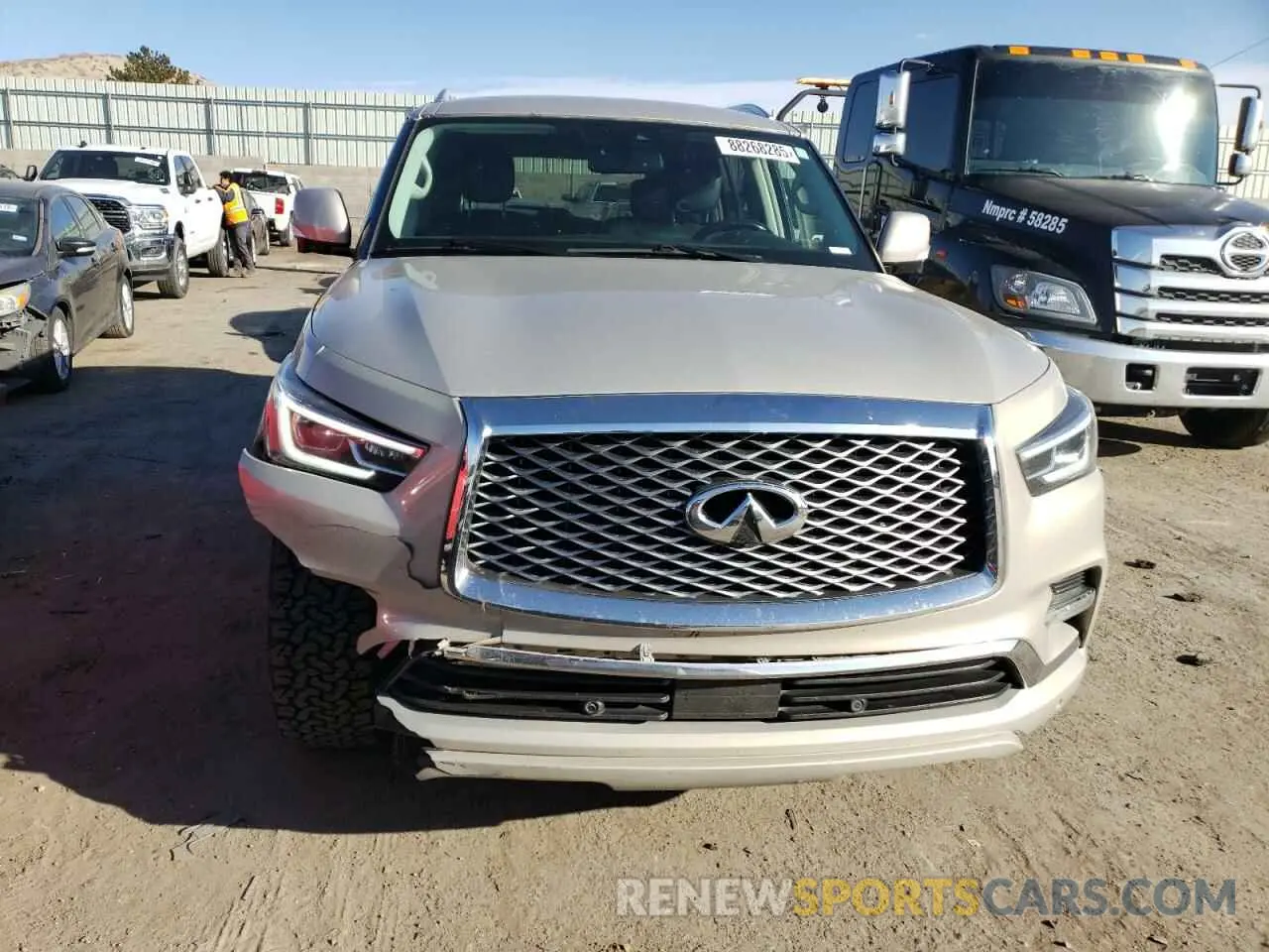 5 Photograph of a damaged car JN8AZ2NE0K9234667 INFINITI QX80 2019