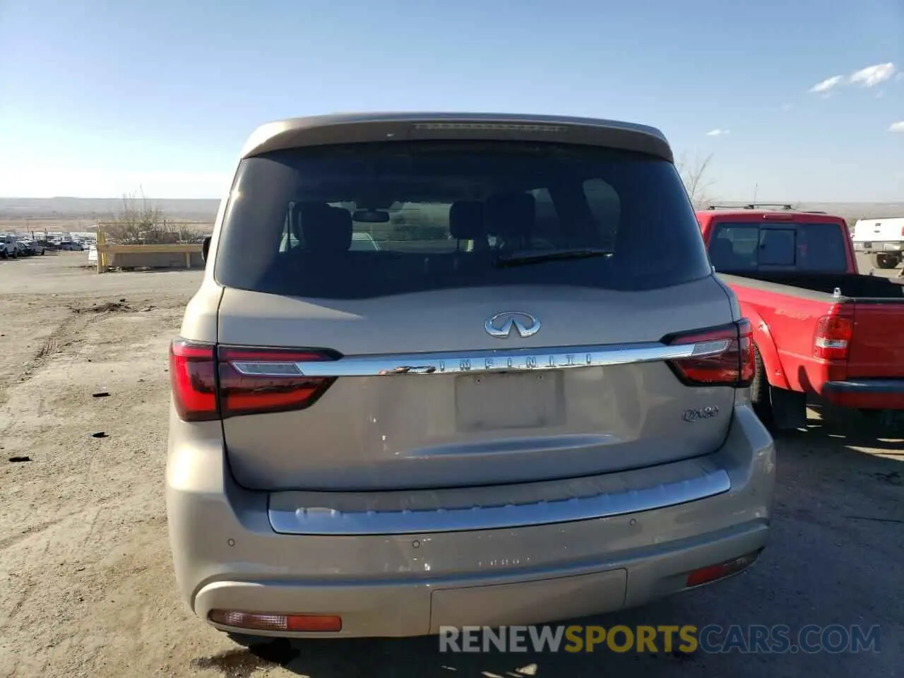 6 Photograph of a damaged car JN8AZ2NE0K9234667 INFINITI QX80 2019