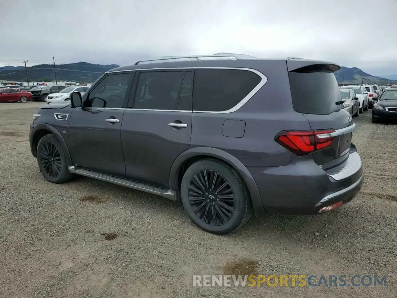 2 Photograph of a damaged car JN8AZ2NE1K9229851 INFINITI QX80 2019