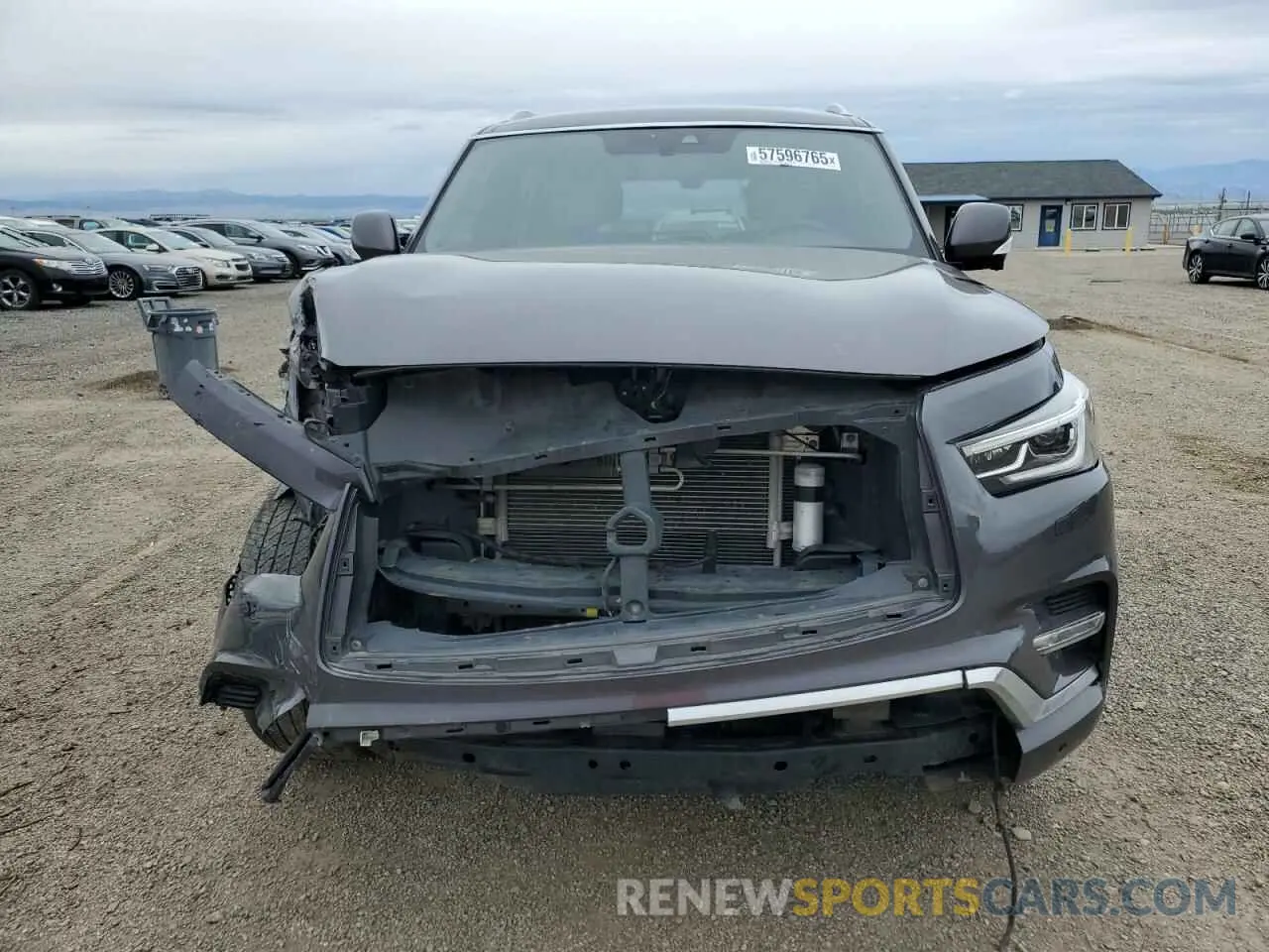 5 Photograph of a damaged car JN8AZ2NE1K9229851 INFINITI QX80 2019