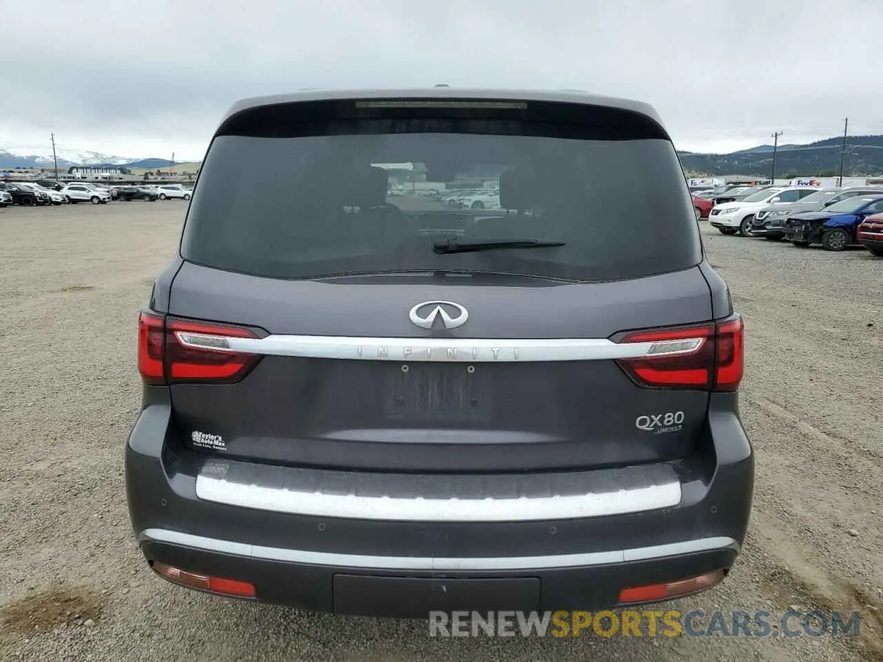 6 Photograph of a damaged car JN8AZ2NE1K9229851 INFINITI QX80 2019