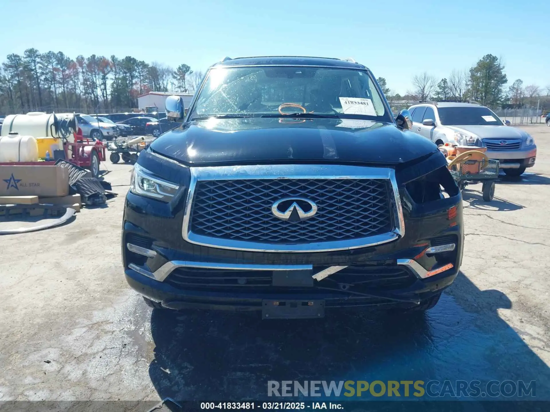 13 Photograph of a damaged car JN8AZ2NE1K9234497 INFINITI QX80 2019