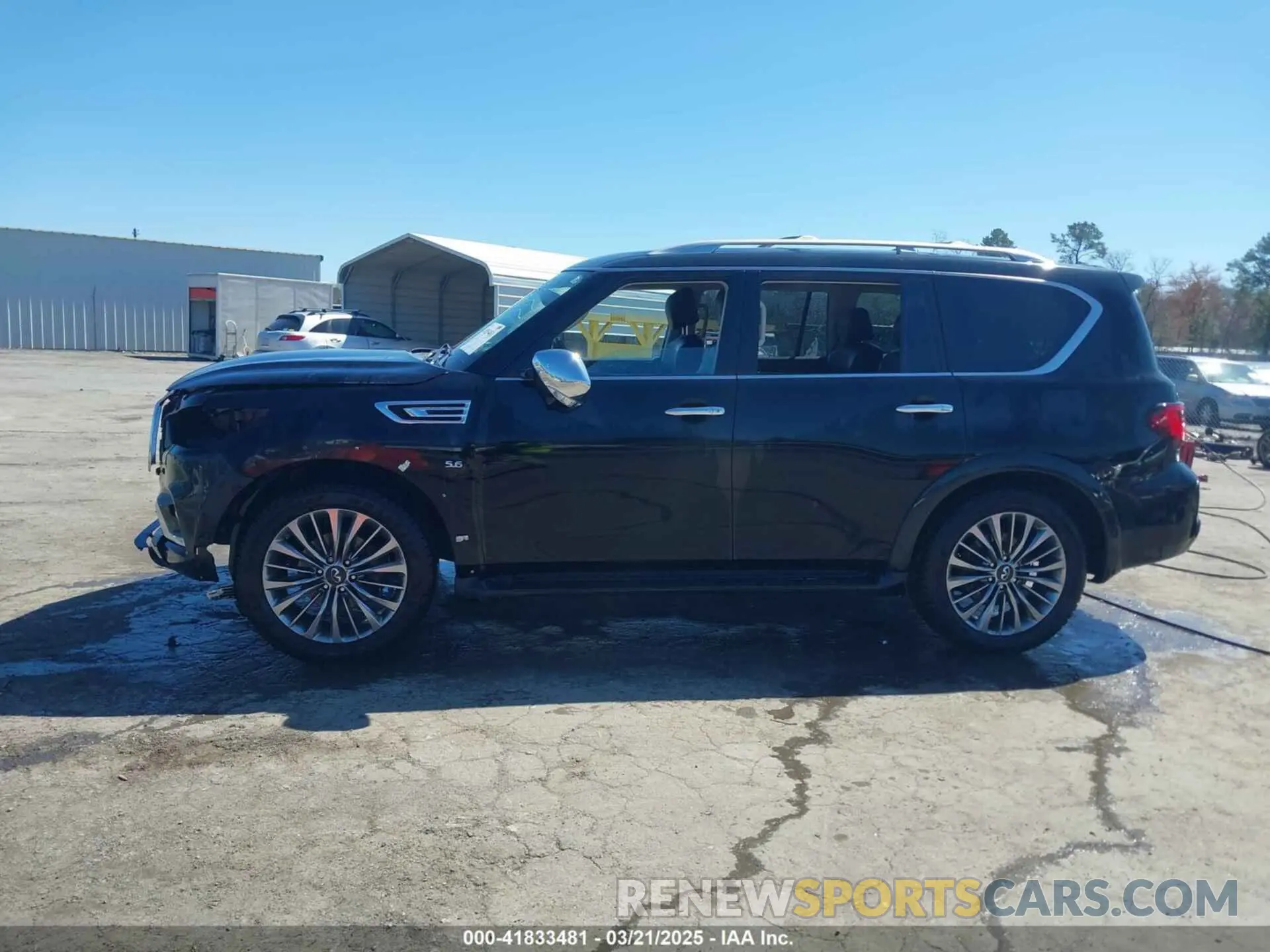15 Photograph of a damaged car JN8AZ2NE1K9234497 INFINITI QX80 2019