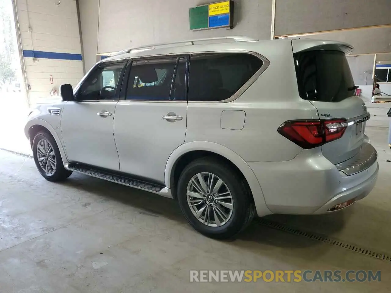 2 Photograph of a damaged car JN8AZ2NE1K9235634 INFINITI QX80 2019