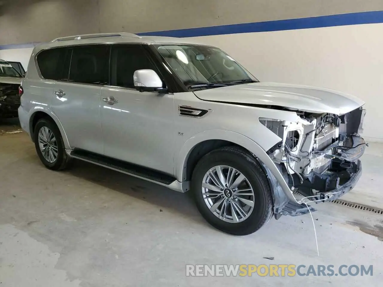 4 Photograph of a damaged car JN8AZ2NE1K9235634 INFINITI QX80 2019