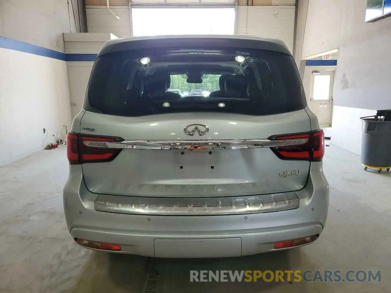 6 Photograph of a damaged car JN8AZ2NE1K9235634 INFINITI QX80 2019
