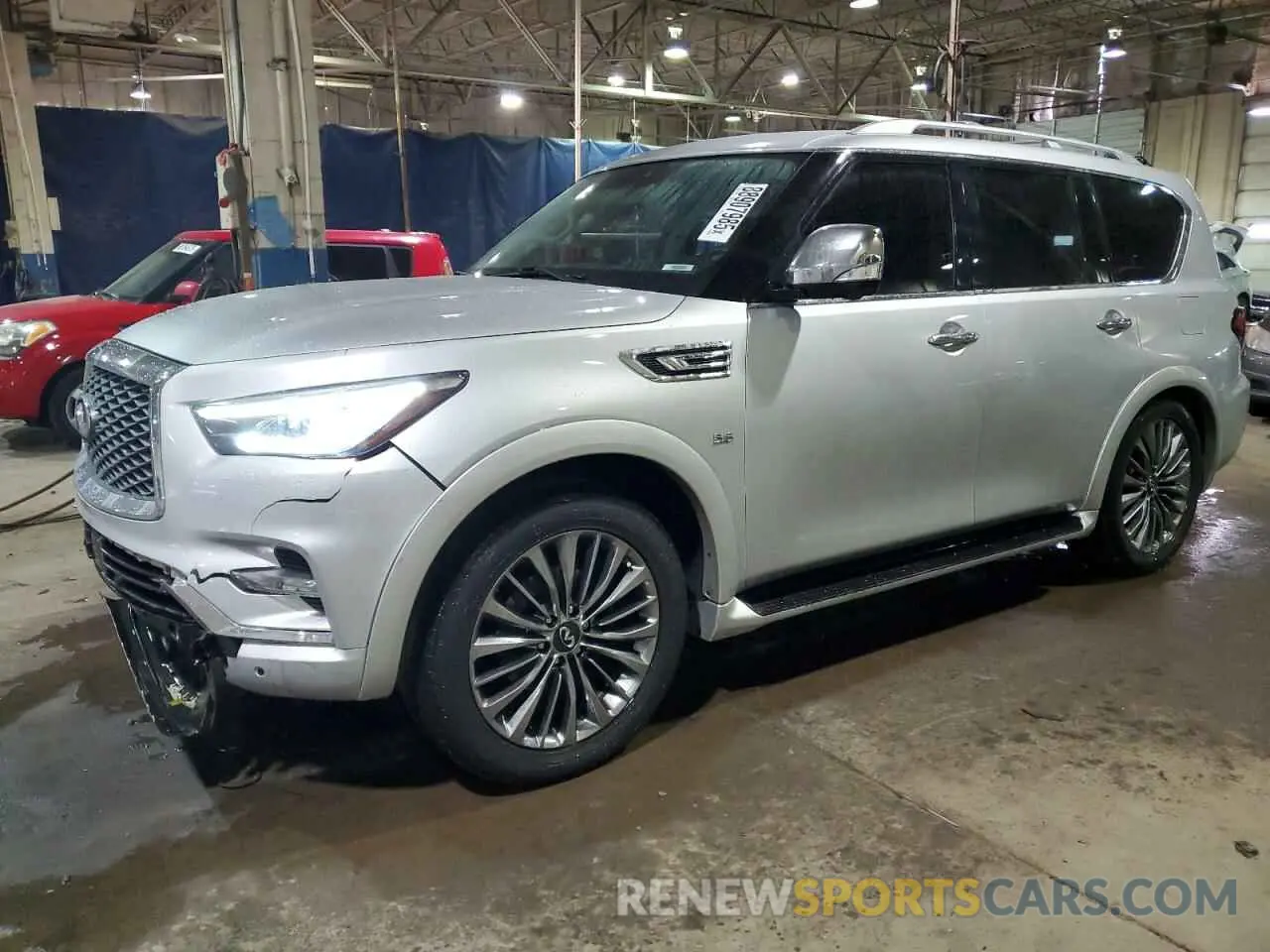 1 Photograph of a damaged car JN8AZ2NE2K9225128 INFINITI QX80 2019