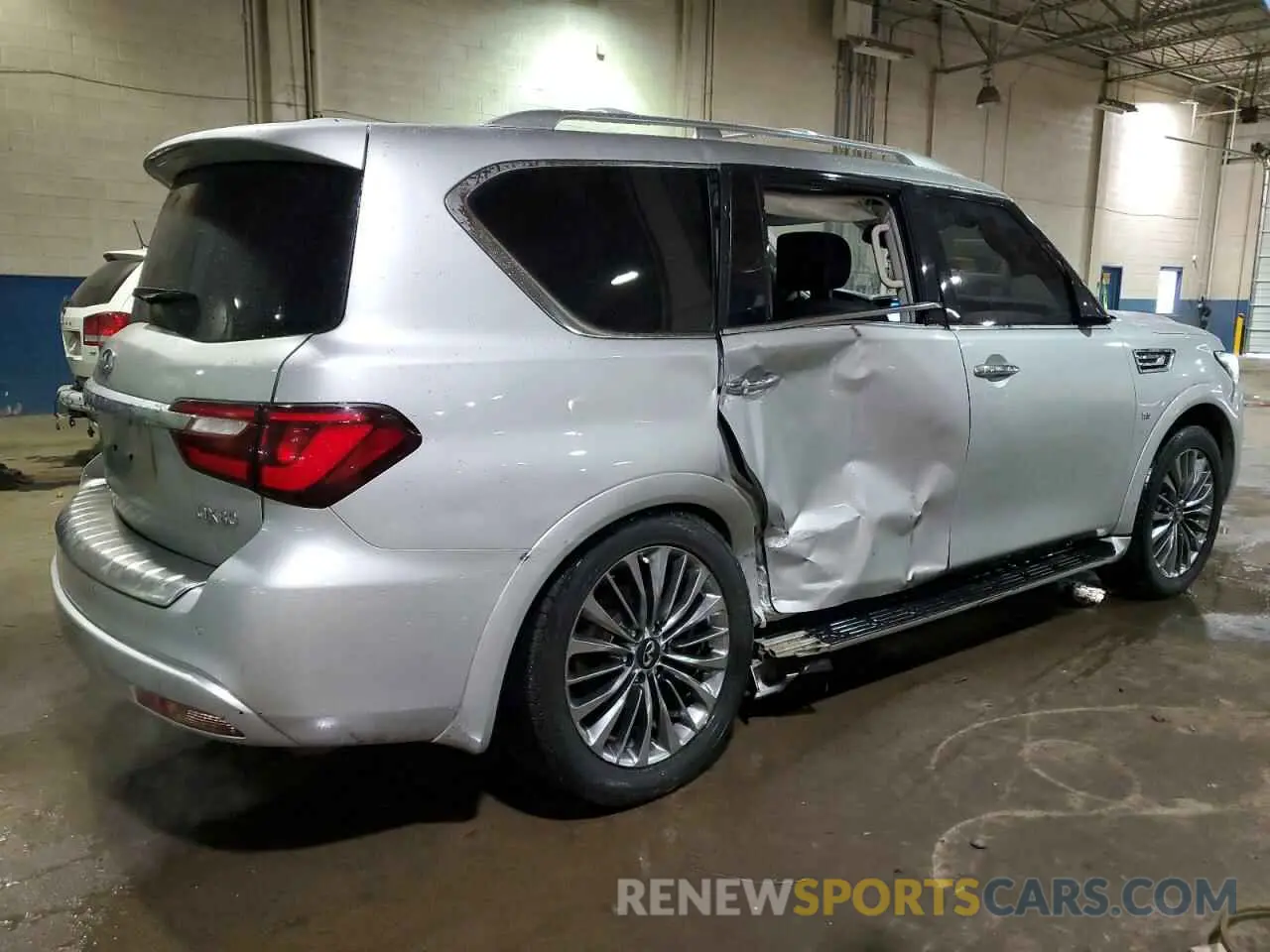 3 Photograph of a damaged car JN8AZ2NE2K9225128 INFINITI QX80 2019