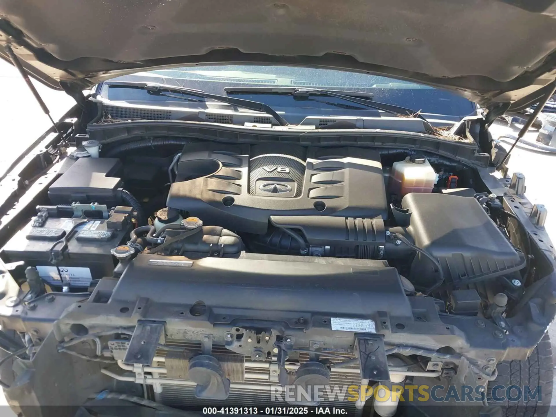 10 Photograph of a damaged car JN8AZ2NE3K9238521 INFINITI QX80 2019