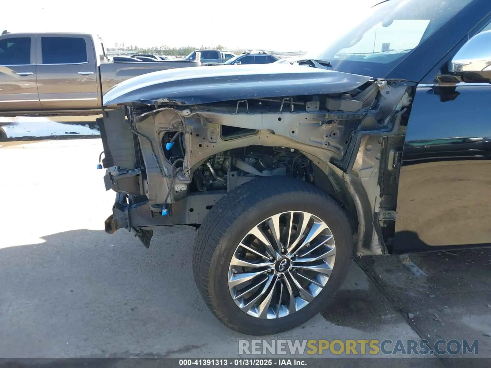 19 Photograph of a damaged car JN8AZ2NE3K9238521 INFINITI QX80 2019