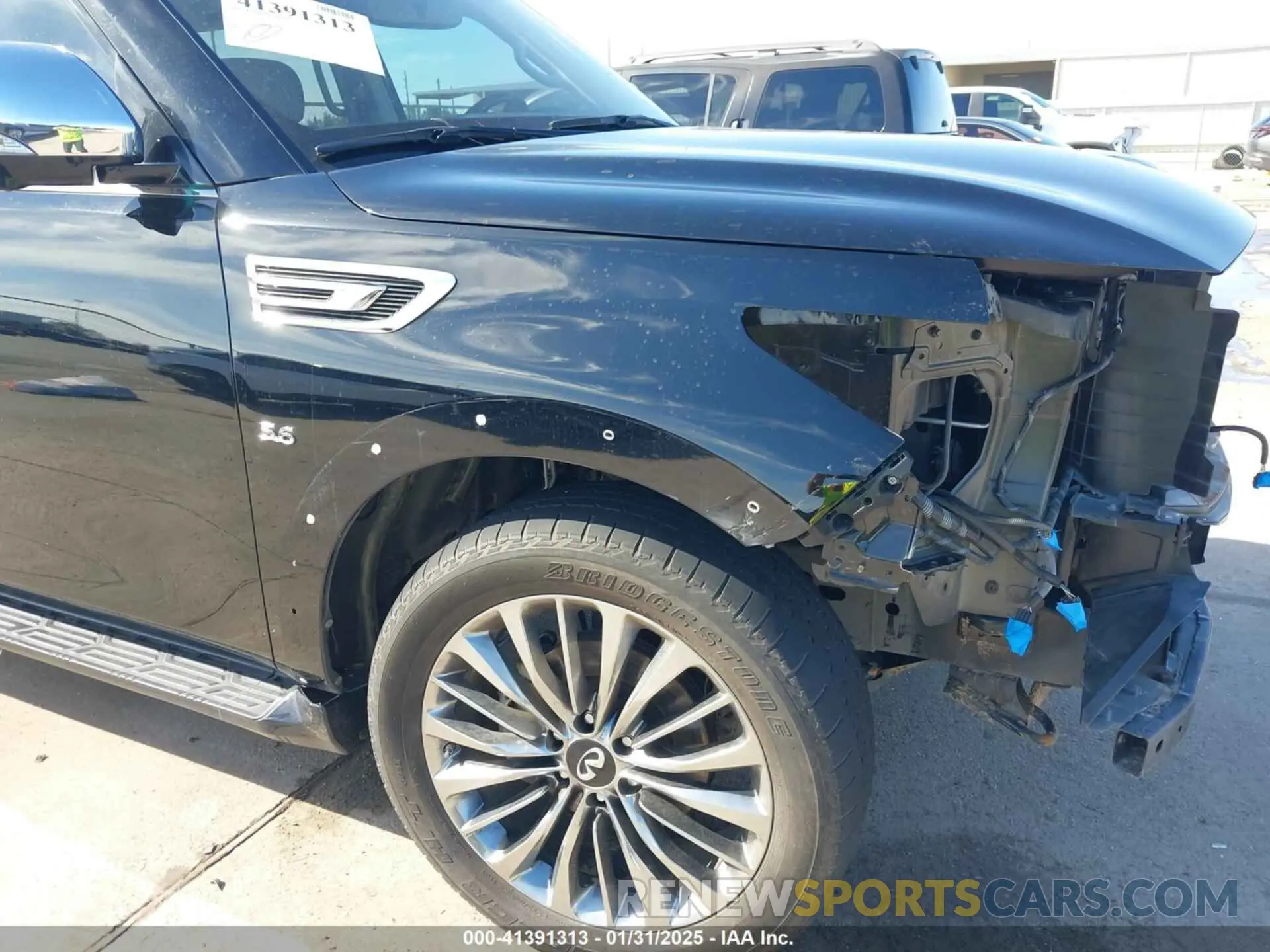 20 Photograph of a damaged car JN8AZ2NE3K9238521 INFINITI QX80 2019
