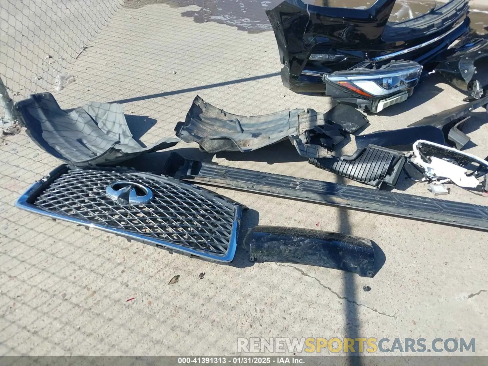 21 Photograph of a damaged car JN8AZ2NE3K9238521 INFINITI QX80 2019