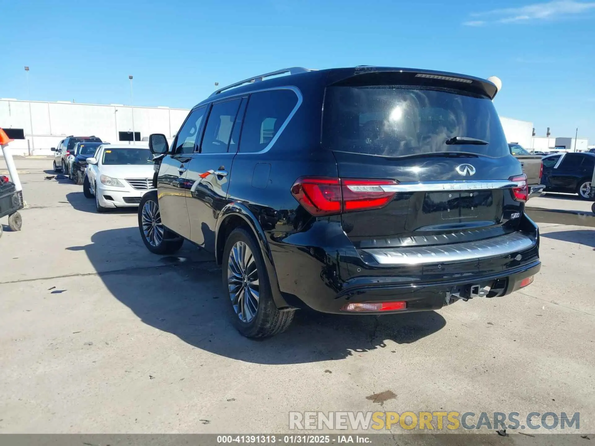 3 Photograph of a damaged car JN8AZ2NE3K9238521 INFINITI QX80 2019