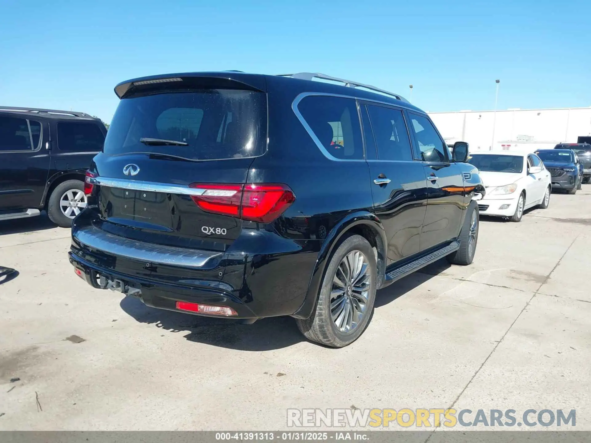 4 Photograph of a damaged car JN8AZ2NE3K9238521 INFINITI QX80 2019