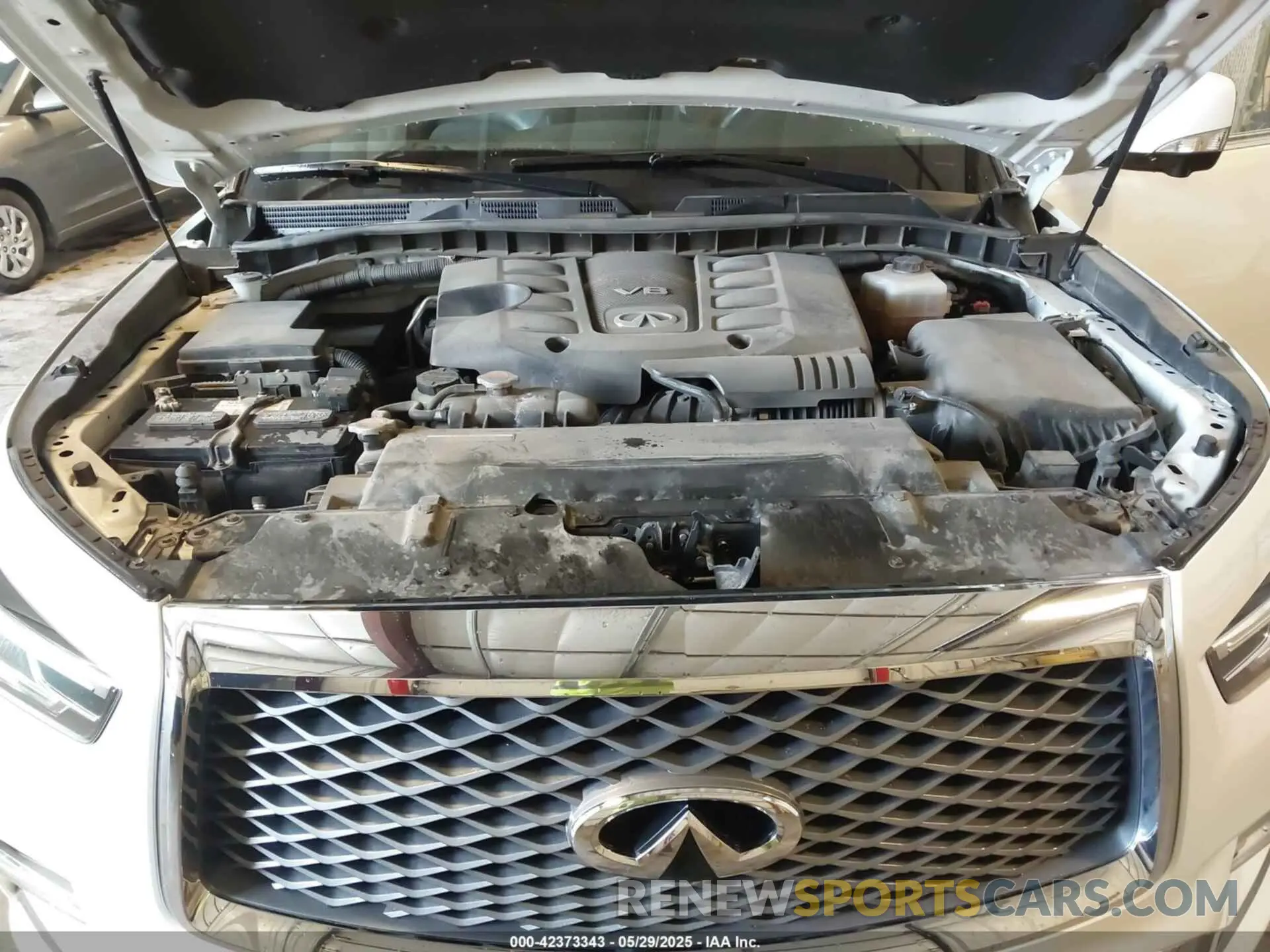 10 Photograph of a damaged car JN8AZ2NE4K9228032 INFINITI QX80 2019